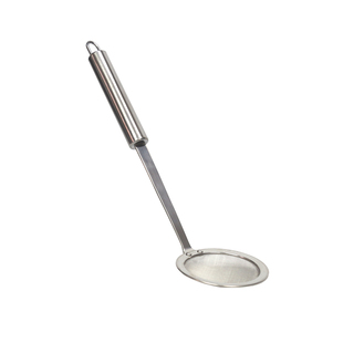 漏勺 超密果汁过滤网 超细家用豆浆过滤网捞泡沫不锈钢漏勺小号长