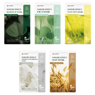 【Sunmooh】LEADERS丽得姿植萃面膜补水保湿鱼腥草积雪草一盒10片