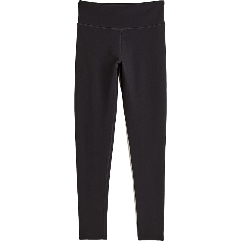 【H&M MOVE DryMove™】女童健身裤夏季舒适高腰瑜伽长裤1092578