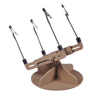 汽车坦克模型制作工具拼装旧化上色多轴万象台钳辅助支架工作台