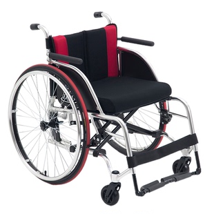 日本MIKI轮椅NZ-1轻便折叠充气轮胎可拆卸运动残疾人专用手推轮椅