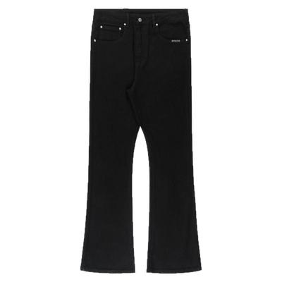 新因素美式复古微喇直筒牛仔裤