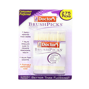 满3件包邮 医生牌Doctor's Brush Picks 牙签刷牙签棒 275支