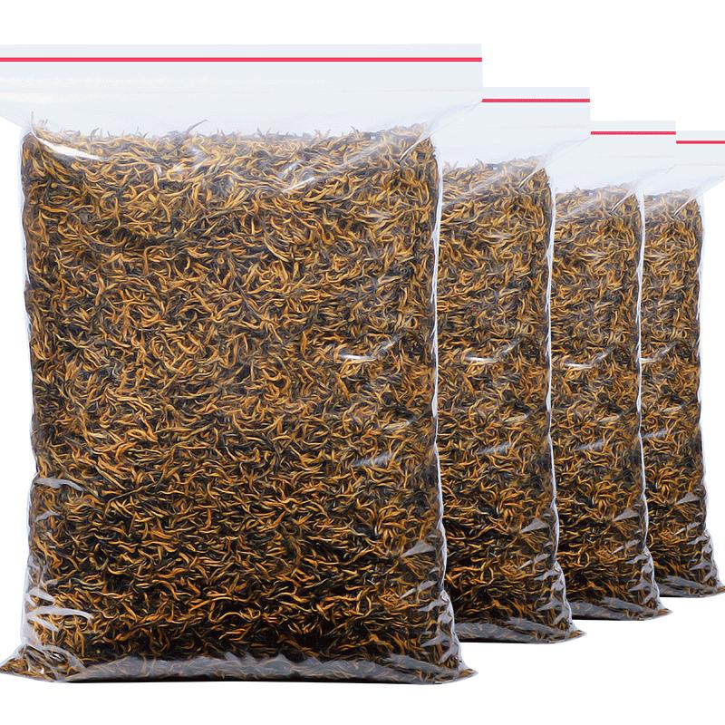 今年新茶买1斤送半斤散装金骏眉红茶浓香型金俊眉茶叶官方旗舰店