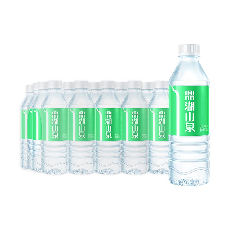 鼎湖山泉 500mL*24瓶饮用天然水瓶装非矿泉水家庭装一次性露营