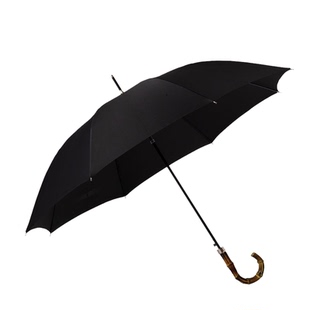 foxrain英式复古绅士贵族伞竹弯柄长柄直杆雨伞轻奢高级定制logo