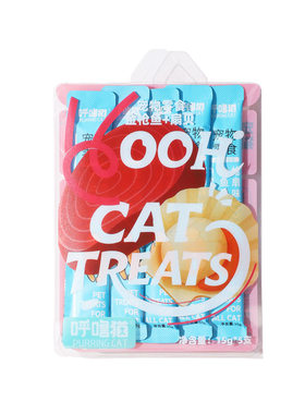 呼噜猫猫条猫咪零食互动湿粮餐包