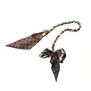 适用lv肩带配件老花子母包carryall腋下包包链条单买丝巾链条包带