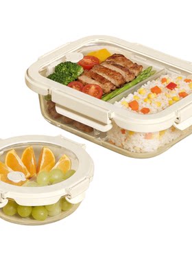 1.5L大容量分格饭盒上班带饭专用
