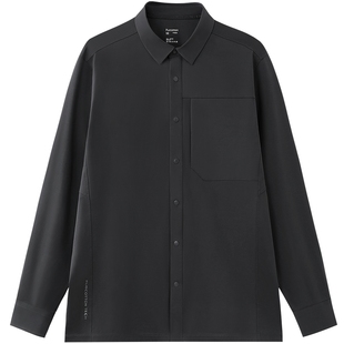 全棉时代男士衬衫2025年秋季新款针织外套秋装上衣外出服男装衣服