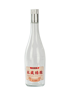 玻璃空白酒瓶空玻璃瓶