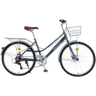 英国兰令高颜值成人自行车女款轻便变速城市通勤车初中学生单车