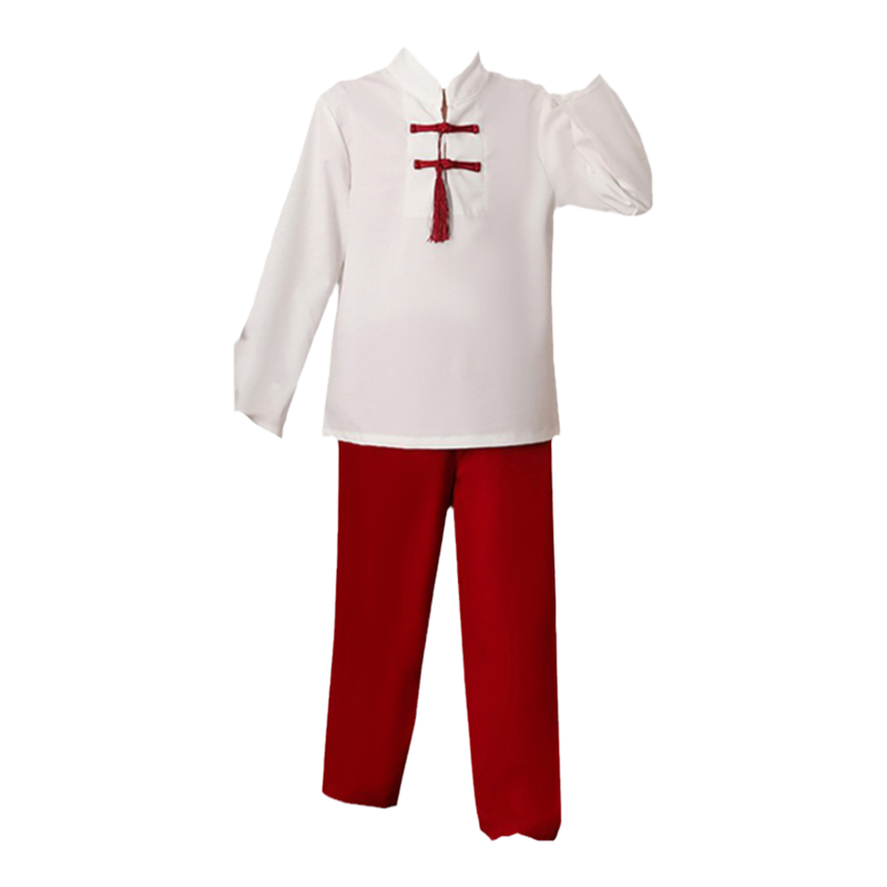 元旦儿童合唱服幼儿诗歌朗诵中国风汉服演出服中小学生运动会班服