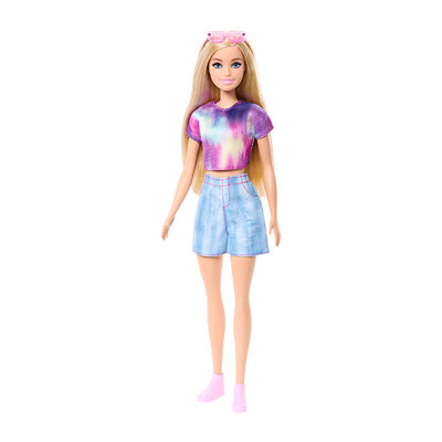 【新品】芭比Barbie娃娃马里布海滩休闲女孩子儿童玩具生日礼物
