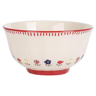 硕加拉芙蕾系列陶瓷微波炉适用套装家用餐具盘子釉中彩汤碗饭盘勺