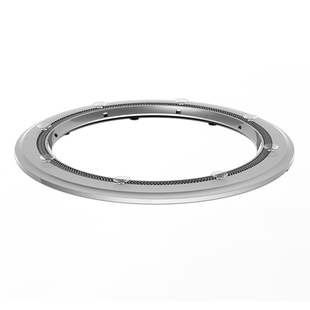 芬帝莱圆餐桌电动转盘自动旋转圆盘底座家用酒店智能餐桌转盘器