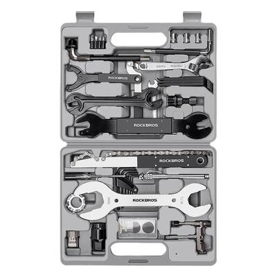 洛克兄弟自行车工具箱扳手补胎