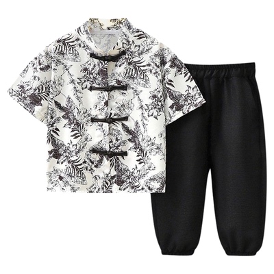 男童国风套装2025新款洋气宝宝