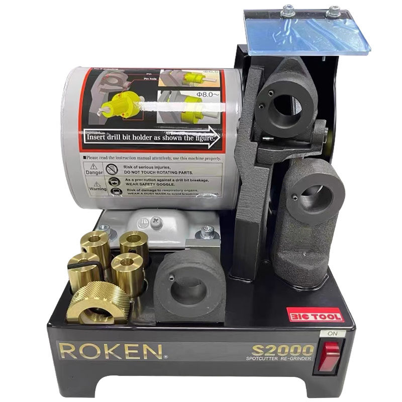 日本进口BICTOOL钻头研磨机ROKEN S2000麻花钻刃磨机高精度磨刀机