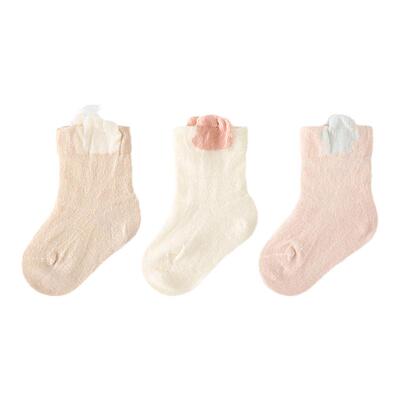 童泰婴儿袜子中筒袜夏季