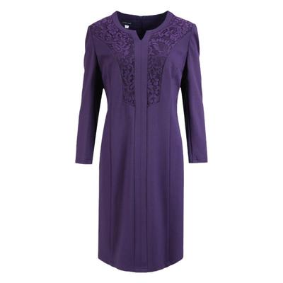 休闲气质大码针织连衣裙