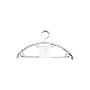 FaSoLa衣架无痕弧形宽肩塑料防滑卧室衣柜挂衣架家用晾衣架衣服撑
