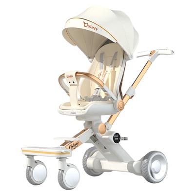 欧士尼电动溜娃婴儿车可遥控自驾