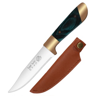 蒙古家用手把肉刀超快锋利户外刀便携割肉刀切肉刀剔骨刀野炊小刀