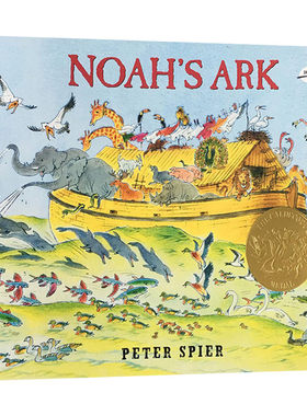 英文原版 Noah's Ark 诺亚方舟 凯迪克金奖 无字图画书绘本 无字书 Peter Spier彼得 史比尔 英文版 进口英语原版书籍