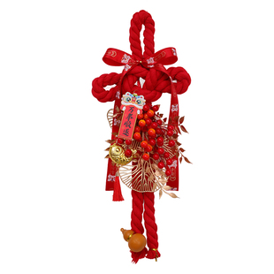 马年春节过年装饰品入户门挂件新年氛围感场景布置家里幼儿园装扮