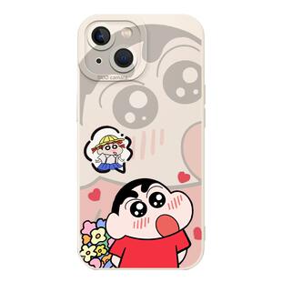 蜡笔小新适用苹果17promax手机壳iphone14小米15荣耀300华为p60送花nova13情侣mate70妮妮oppo红米vivox200/8