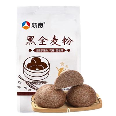 新良黑全麦粉500g*5袋黑麦粉烘焙