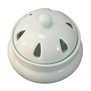 电香炉家用熏香器室内陶瓷定时调温香薰炉沉香料材精油香丸品香器