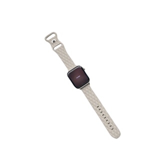 适用红米watch6/5手表带链皮纹硅胶红米watch4表带女生夏天redmi3/2青春版智能运动redmiwatch5替换腕带表壳