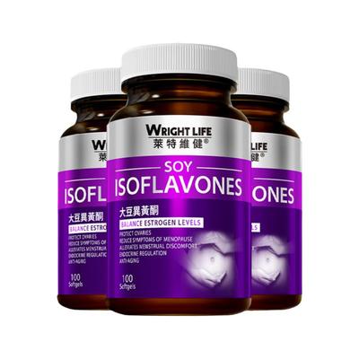 莱特维健大豆异黄酮胶囊*3瓶