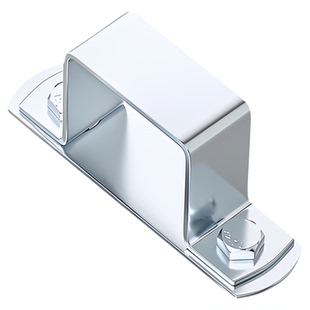 镀锌碳钢几字方形卡方管卡扣骑马卡抱箍直角固定支架卡箍u型挡板