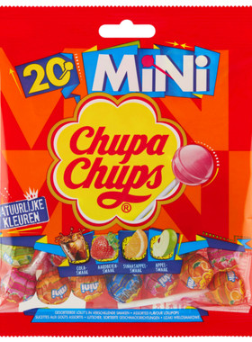 现货德国珍宝珠mini迷你棒棒糖水果味低脂肪圣诞零食糖果儿童英国