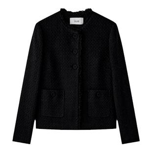 Laurel劳芮新款三粒扣花呢小香外套女LWL351W00100