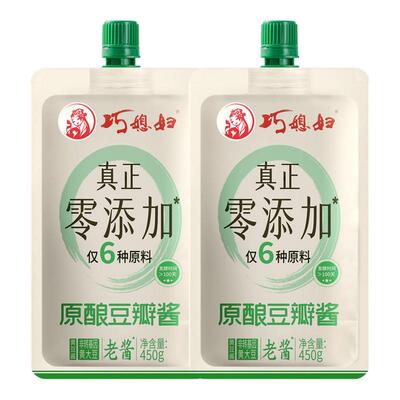 巧媳妇0添加豆瓣酱黄豆酱大酱老酱炒菜批发调味26年7月到期