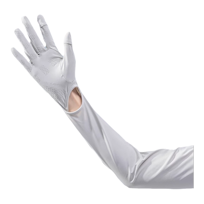 防晒手套夏露指触屏手套可拆卸