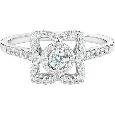 debeers戴比尔斯白金戒指