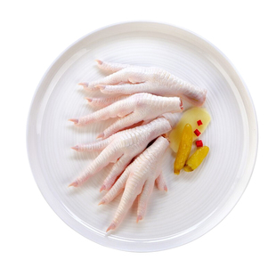 成都发货商用圣农生鲜凤爪2斤/包大号冷冻新鲜短鸡爪生鸡脚鸡爪子