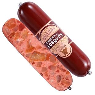 俄罗斯风味牛筋肠香肠俄式卢布牛肉火腿肠特产即食非进口食品