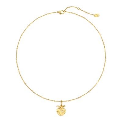 【平安果】百搭小苹果项链