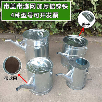 长嘴加油桶汽油桶汽车摩托车备用油箱20升15升10升白铁喷壶柴油壶