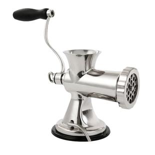 晶帆304手动绞肉机家用不锈钢手摇搅碎肉绞馅机香肠灌肠机一体机