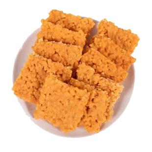 【净重】网红糯米蟹黄锅巴双面黄蛋黄锅巴整箱零食休闲办公小包装