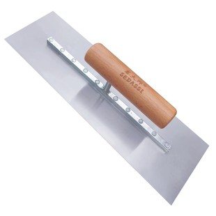 赛大师加宽腻子刮刀/不锈钢抹子SK5刮板抹泥刀鸿兴野牛蓝钢抹灰刀