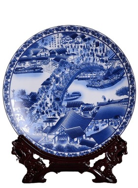 新中式美学茶壶茶叶罐青花瓷花瓶