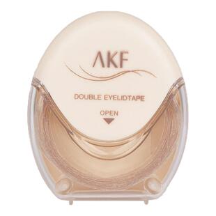akf双眼皮贴女隐形自然无痕蕾丝神器肿眼泡专用橄榄型宽型薄款